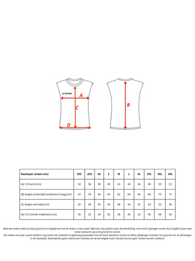 De Spartaan EssentiQ Baselayer (unisex)