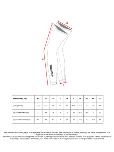 De Spartaan EssentiQ Beenstukken winter (unisex)