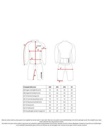 De Spartaan UniQ crosspak (kids)