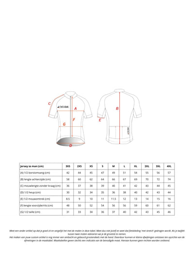 De Spartaan ClassiQ jersey (heren)