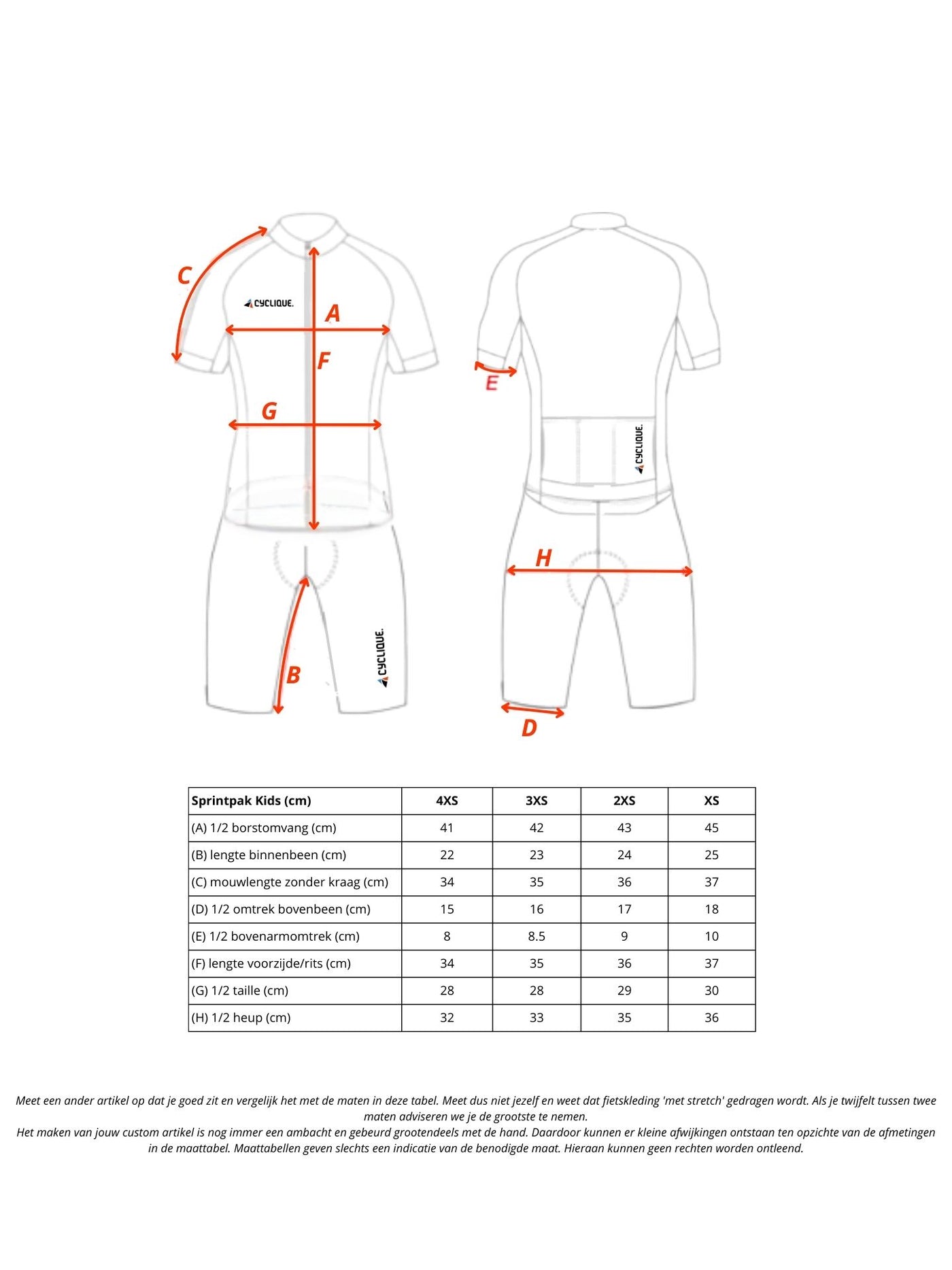 De Spartaan ClassiQ speedsuit (kids)