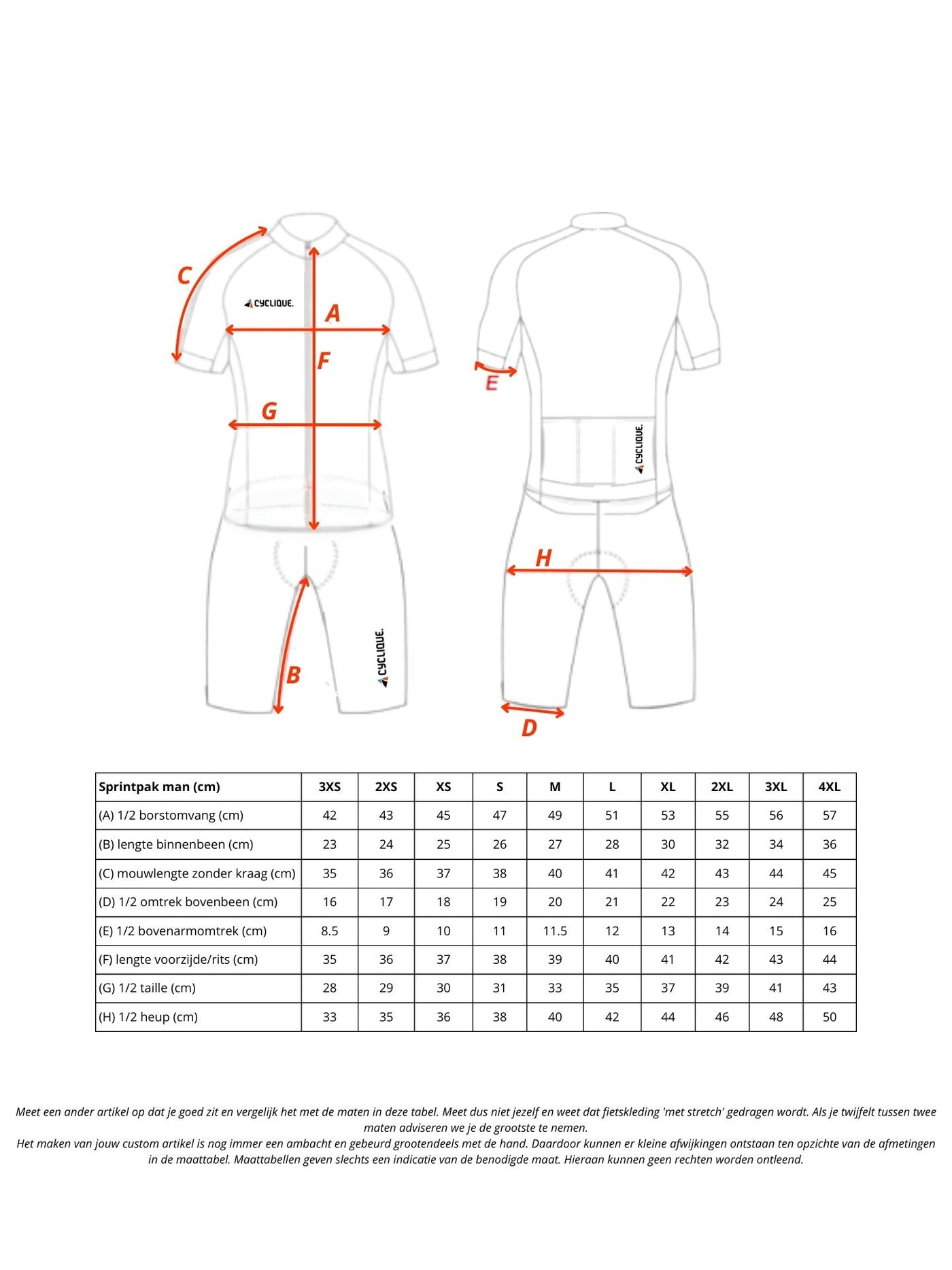 De Spartaan UniQ TT suit (heren)