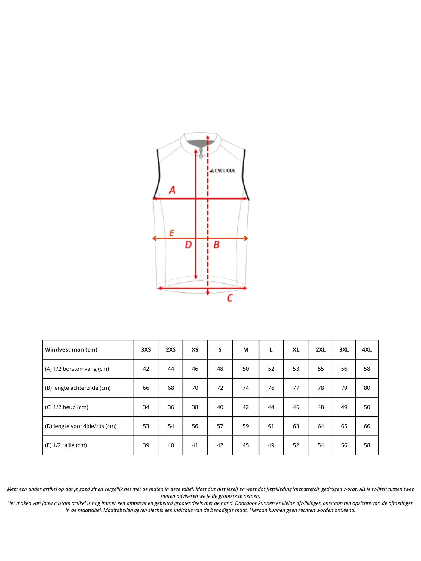 De Spartaan SportiQ windstopper  (heren)